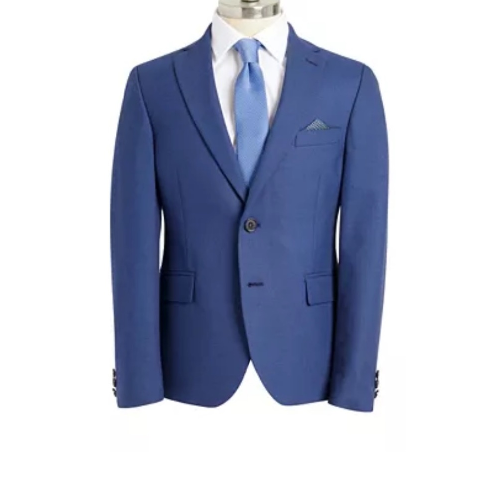 Ralph Lauren Boys Suit, Size 12R, Bright Navy. EUC